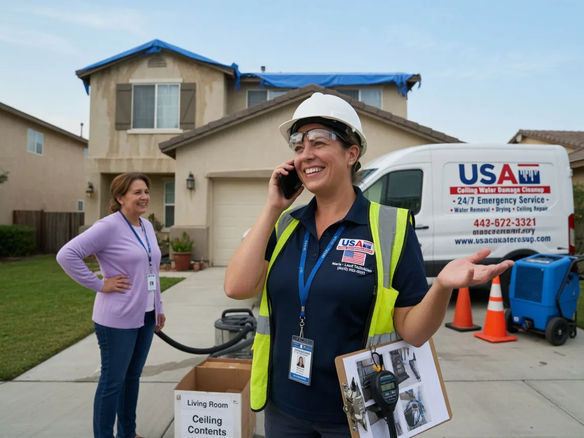 Ceiling Water Damage Restoration Keensburg, IL FAQs